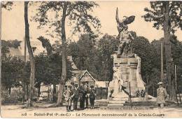 62 SAINT POL  MONUMENT GRANDE GUERRE 1923 - Saint Pol Sur Ternoise