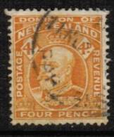 NEW ZEALAND   Scott #  134  F-VF USED - Used Stamps