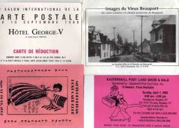 4 CP Sur Foires, Carte Postale, Antiquité....    (48595) - Foires