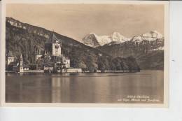 CH 3653 OBERHOFEN, Schloss Oberhofen, Briefmarke Fehlt - Oberhofen Am Thunersee