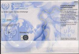 SLOVAKIA SLOVAQUIE International Reply Coupon IRC CN 01 COUPON-RÉPONSE INTERNATIONAL UPU - Andere & Zonder Classificatie