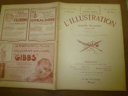 L' ILLUSTRATION  N° 3780  Du  14 Août 1915 : Belle Lithographie Couleur Portrait Du Général  SARRAIL - L'Illustration