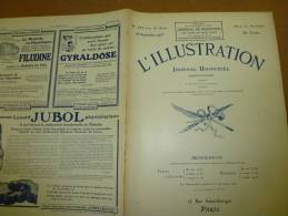 L' ILLUSTRATION  N° 3785  Du  18 Septembre 1915 : Belle Lithographie Couleur Portrait Du Général  MAUD'HUY - L'Illustration