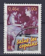 ## France 2001 Mi. 3515      3.00 Fr / 0.46 € Kommunikation Radio "Salut Les Copains" - Oblitérés
