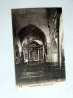 Carte Postale Ancienne : AUZANCES : Interieur De L'Eglise - Auzances