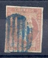 ESP0238  EDIFIL Nº 48   MATASELLOS PARRILLA AZUL - Used Stamps