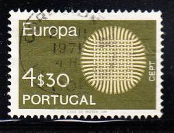 Portugal Used Scott #1062 4.30e Europa - Oblitérés