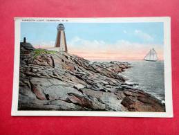 Yarmouth NS  Light House  Vintage Wb -   ---ref 720 - Other & Unclassified