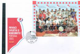 Kroatien / Croatia 2003 Croatia Handball World Champion FDC - Handball