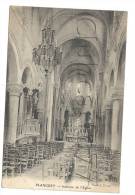 Plancoët (22)  : L'intérieur De L'église En 1907. - Plancoët