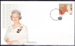 O)2002 CANADA, FIRST DAY COVER,GOLDEN JUBILLE, 50 ANS DE REGNE - 2001-2010