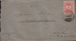 Hungary-Letter Circulated In 1877-2/scans - Brieven En Documenten
