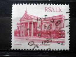 South Africa - 1984 - Mi.nr.646 - Used - Buildings - Hall, Kimberley - Definitives - Gebraucht