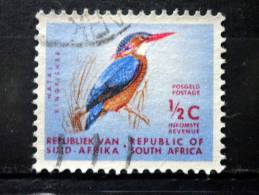 South Africa - 1961 - Mi.nr.287 A - Used - Birds - The African Pygmy Kingfisher - Ispidina Picta - Definitives - Oblitérés