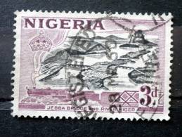 Nigeria - 1953 - Mi.nr.76 - Used - Country Motives - Niger River With Jebba Bridge - Definitives - Nigeria (...-1960)