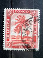 Belgian Congo - 1942 - Mi.nr.204 - Used - Country Motives - Oil Palms - Definitives - Used Stamps