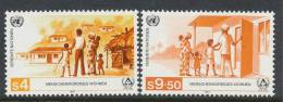 UN Vienna 1987 Michel # 69-70, MNH - Unused Stamps