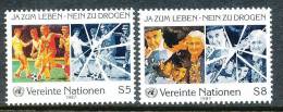 UN Vienna 1987 Michel # 71-72, MNH - Unused Stamps