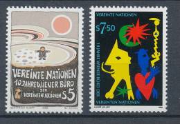 UN Vienna 1989 Michel # 94-95, MNH - Unused Stamps