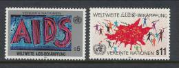 UN Vienna 1990 Michel # 100-101, MNH - Unused Stamps