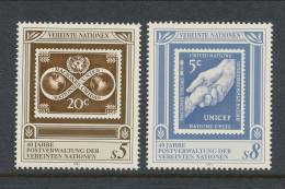 UN Vienna 1991 Michel # 121-122, MNH - Neufs