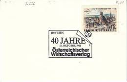 Wien 1985. 40 Jahre Österreichischer Wirtschaftsverlag - Presse (3.226) - Other & Unclassified