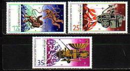 BULGARIA \ BULGARIE - 1977 - Espace - 3v ** - Neufs