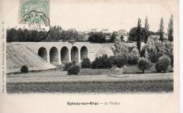 91...ESSONNE....EPINAY SUR ORGE.LE VIADUC....ECRITE..... . ‹(•¿• )› - Epinay-sur-Orge