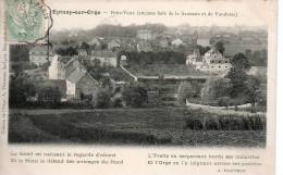 91...ESSONNE....EPINAY ...PETIT VAUX....ECRITE..... . ‹(•¿• )› - Epinay-sur-Orge