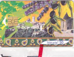 TELECARTE NSB 50 U - PROVENCE 1 - 115 000 Ex @ 2001 - Olives - 2001