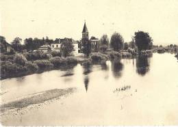 Cp 71 GUEUGNON L'arroux à VENDENESSE ( Habitation église Coin De Pêche A La Ligne ) - Gueugnon