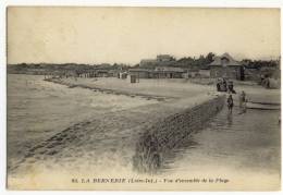 LA BERNERIE. - Vue D'ensemble De La Plage - La Bernerie-en-Retz