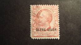 Oltre Giuba  1925  Scott #4  MH - Oltre Giuba