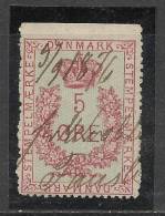 Denmark 1876 5 Ore Postage Due - Impuestos