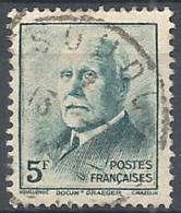 1941-42 FRANCIA USATO MARESCIALLO PETAIN 5 F - FR554 - 1941-42 Pétain