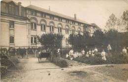 CARTE PHOTO NON IDENTIFIEE GROUPE D'ENFANTS AVEC ADULTES - To Identify