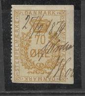 Denmark 1879 70 ORE Postage Due - Port Dû (Taxe)