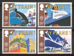 1988 Gran Bretagna Trasporti Transport Set MNH** Tra2 - Ungebraucht