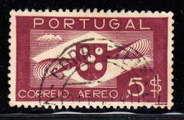 Portugal Used Scott #C6 5e Symbol Of Aviation - Oblitérés