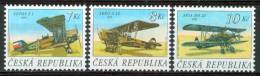 1996 Repubblica Ceca Aerei Aircraft Avions Set MNH** Tra13 - Ungebraucht