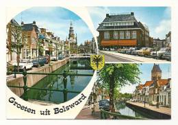 Cp, Pays-Bas, Bolswald, Multi-Vues - Bolsward