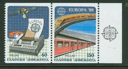 GREECE  1988 EUROPA CEPT   MNH - 1988