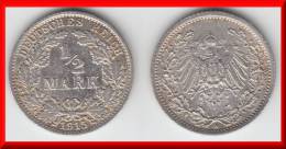 ALLEMAGNE - GERMANY **** HALF MARK -1/2 MARK 1915 A - EMPIRE - ARGENT - SILVER **** EN ACHAT IMMEDIAT - 1/2 Mark