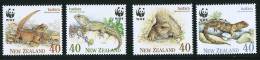 1991  Tustara Endengered Specie WWF  Complete Set MNH ** - Neufs