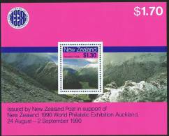 1988  Routeburn Track  Souvenir Sheet MNH ** - Ongebruikt