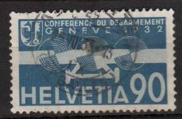 P207.-.SWITZERLAND / SUIZA .-. 1932 .-.  MI # : 258  .-. USED . AIR STAMP  . CAT. VAL. : € 48 - Usados