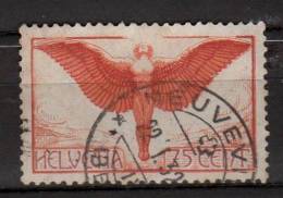 P209.-.SWITZERLAND / SUIZA .-. 1924 .-.  MI # : 190 .-. USED . AIR STAMP  . CAT. VAL. : € 80 - Used Stamps