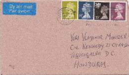 Cover Great Britain To Honduras 1994 - Storia Postale