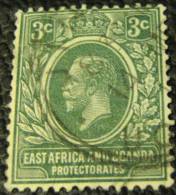 East Africa And Uganda 1912 King George V 3c - Used - Protettorati De Africa Orientale E Uganda