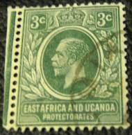 East Africa And Uganda 1912 King George V 3c - Used - Herrschaften Von Ostafrika Und Uganda